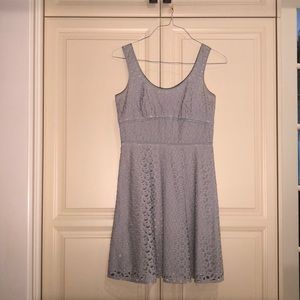 Loft Blue Cutout Dress